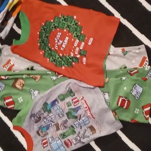 Minecraft PJ Christmas